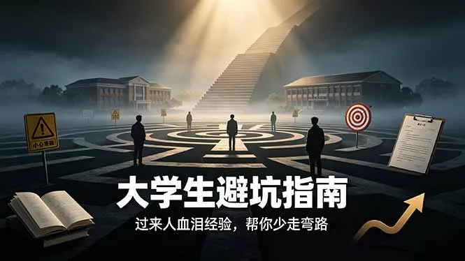 付费文章:大学生避坑指南 ,过来人血泪经验,帮你少走弯路-知行阁轻创网-分享网络赚钱项目-全网首发副业项目实操平台-副业创业项目网